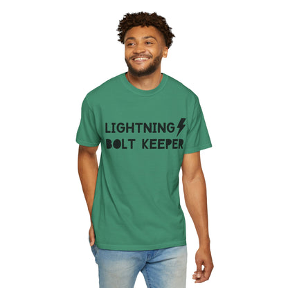 Lightning Bolt Keeper Parent Tee – Powered by Love & Caffeine! ⚡☕