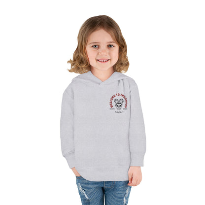 💀🤘 WELCOME TO CHILDHOOD Toddler Hoodie - Screaming 😱. Snacking 🍿. Shenanigans 🎉