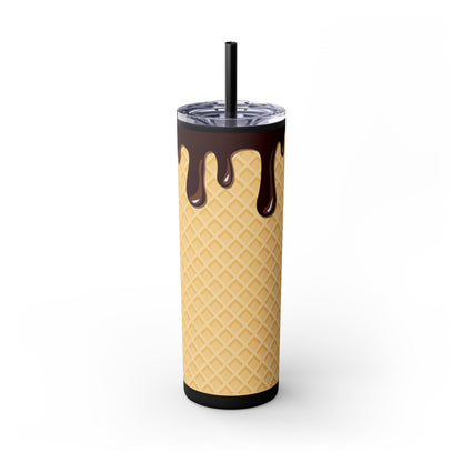 🍫 Choco Drip – Waffle Cone Tumbler 🍫 20oz