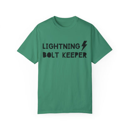 Lightning Bolt Keeper Parent Tee – Powered by Love & Caffeine! ⚡☕