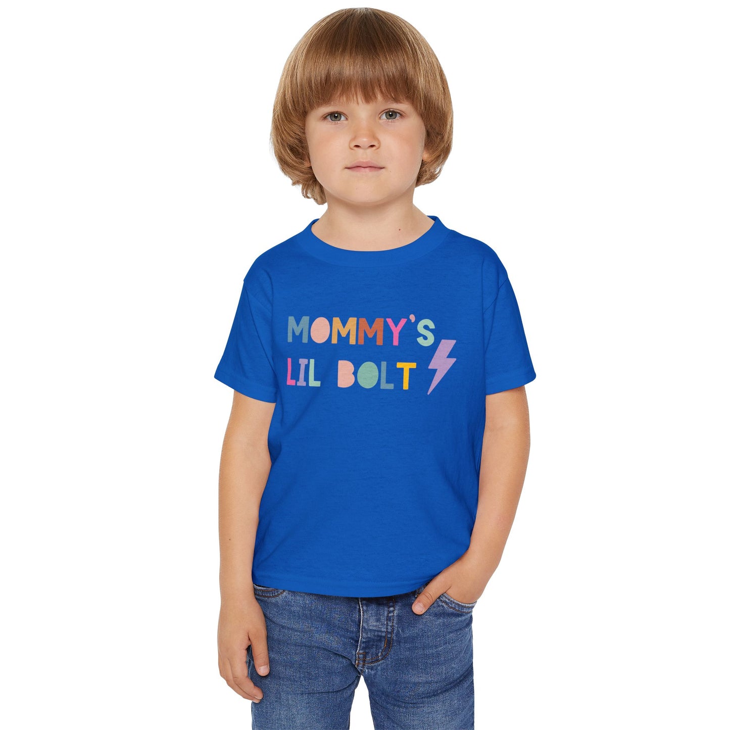 BellaThora "Mommy’s Lil Bolt" Toddler Tee – Full of Energy & Endless Fun!