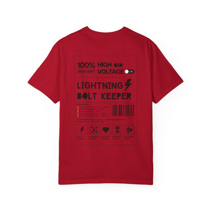 Lightning Bolt Keeper Parent Tee – Powered by Love & Caffeine! ⚡☕