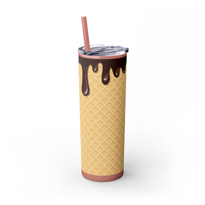 🍫 Choco Drip – Waffle Cone Tumbler 🍫 20oz