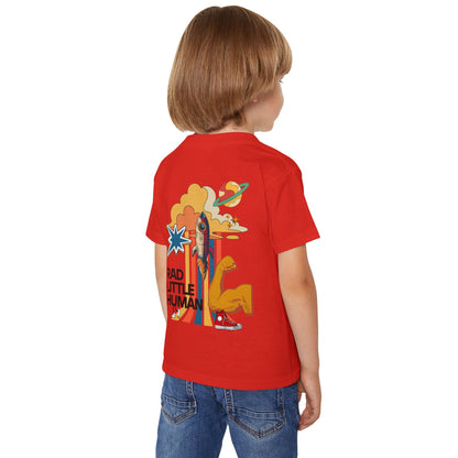 🚀🔥 RAD LITTLE HUMAN – FOR THE KIDS WHO RULE THE UNIVERSE! 🔥🚀- Cute Toddler T-Shirt -