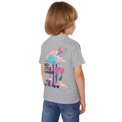 🌸✨ RAD LITTLE HUMAN – FOR THE FREE SPIRITED, WILD-HEARTED KIDDO! ✨🌸- Cute Toddler T-Shirt