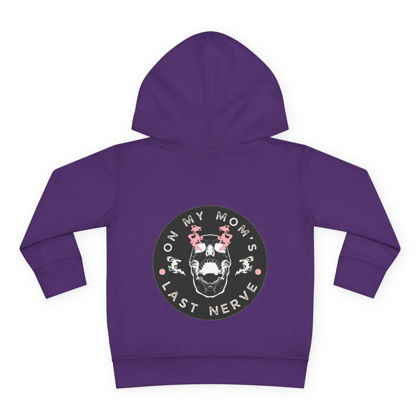 🔥 ON MY MOM'S LAST NERVE Hoodie 🔥Cute Toddler Pullover Fleece Hoodie - Pink Edition