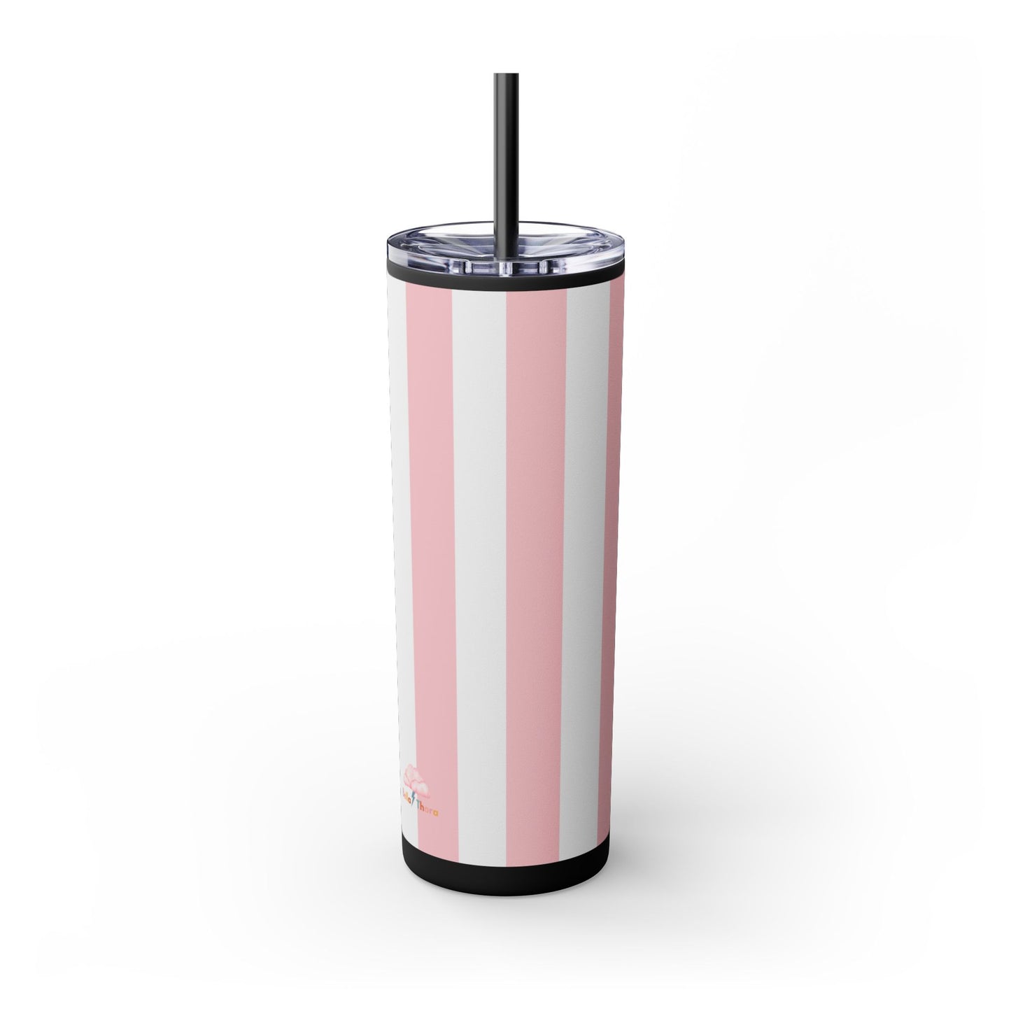 🍬 Cotton Candy Sips – Skinny Tumbler with Straw- 20Z