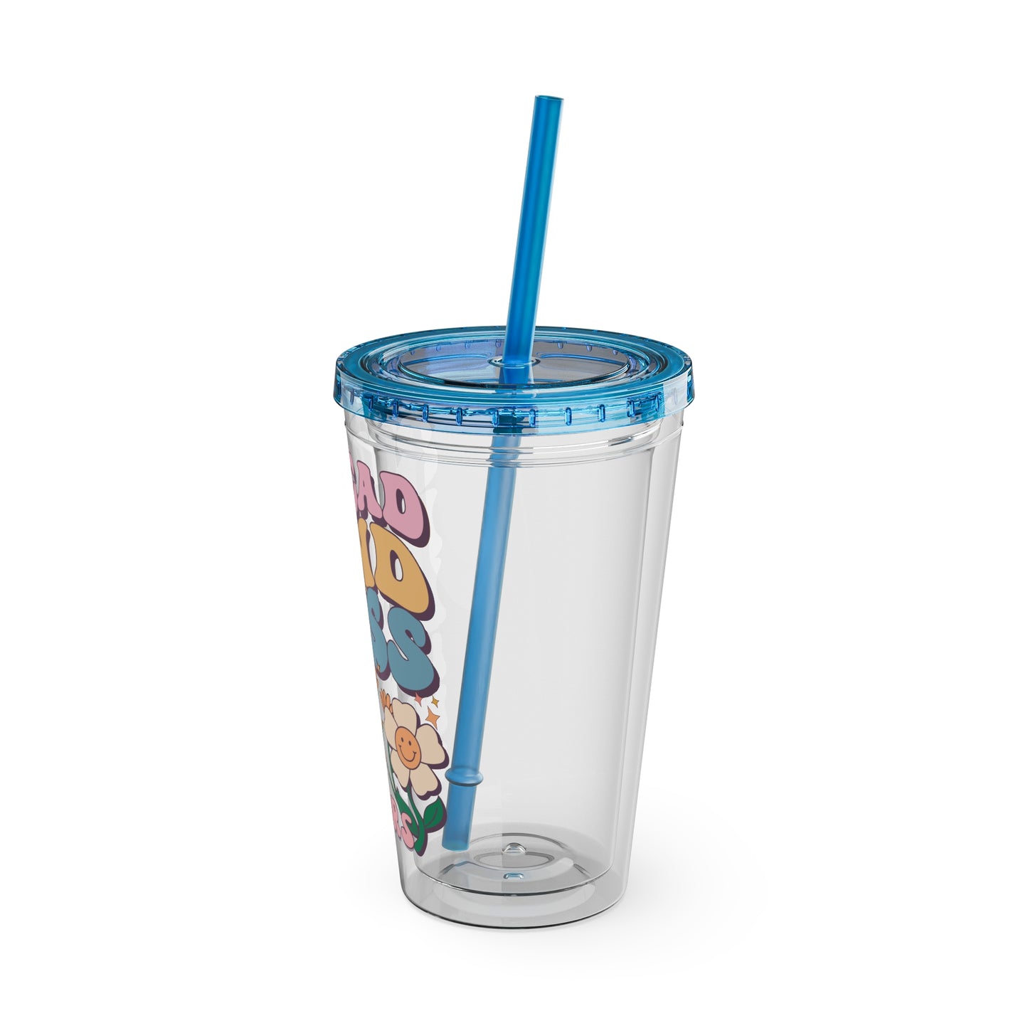 🌸✨ 16oz TUMBLER-SPREAD KINDNESS LIKE WILDFLOWERS – A CUP THAT BLOOMS WITH POSITIVITY! ✨🌸