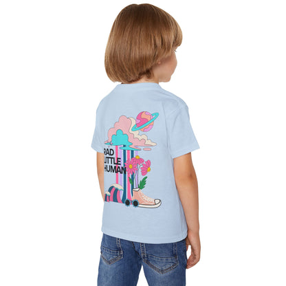 🌸✨ RAD LITTLE HUMAN – FOR THE FREE SPIRITED, WILD-HEARTED KIDDO! ✨🌸- Cute Toddler T-Shirt