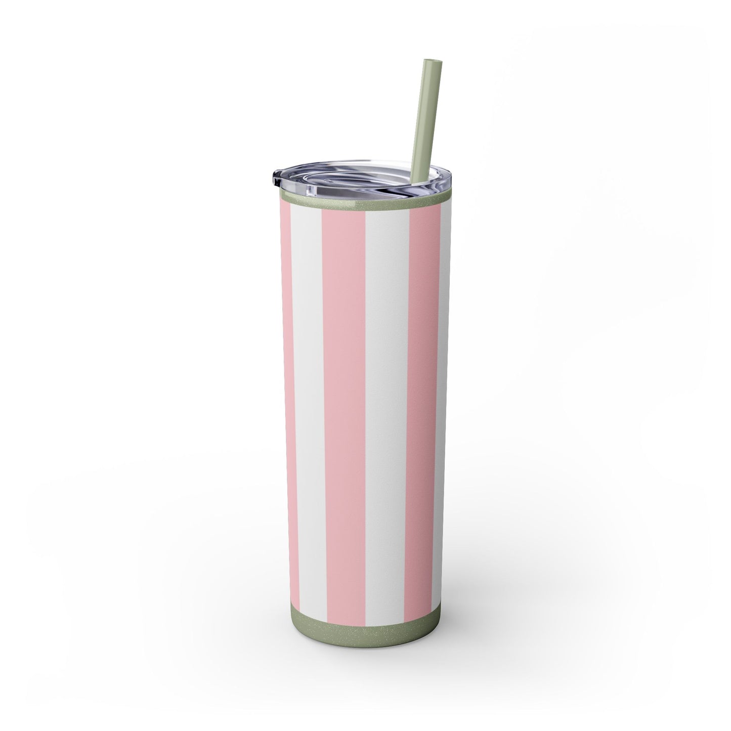 🍬 Cotton Candy Sips – Skinny Tumbler with Straw- 20Z