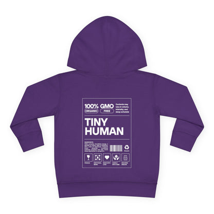 Tiny Human - Toddler Pullover Fleece Hoodie