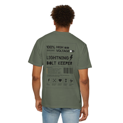 Lightning Bolt Keeper Parent Tee – Powered by Love & Caffeine! ⚡☕