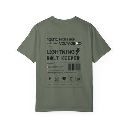 Lightning Bolt Keeper Parent Tee – Powered by Love & Caffeine! ⚡☕
