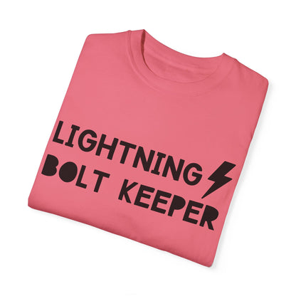 Lightning Bolt Keeper Parent Tee – Powered by Love & Caffeine! ⚡☕