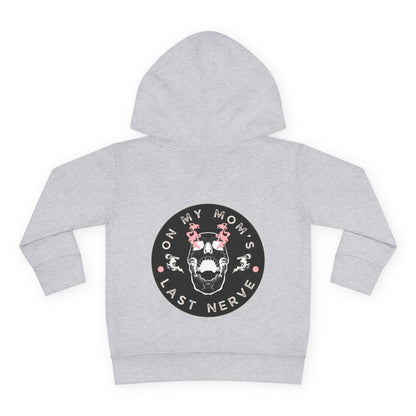 🔥 ON MY MOM'S LAST NERVE Hoodie 🔥Cute Toddler Pullover Fleece Hoodie - Pink Edition