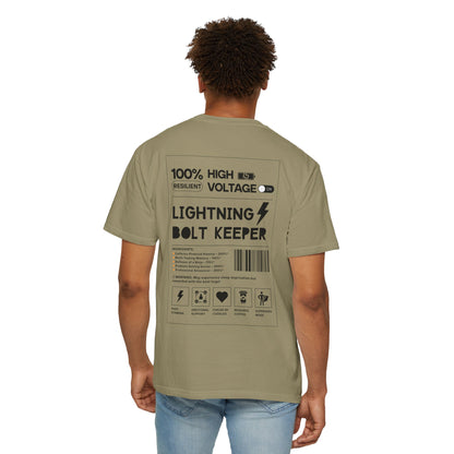Lightning Bolt Keeper Parent Tee – Powered by Love & Caffeine! ⚡☕