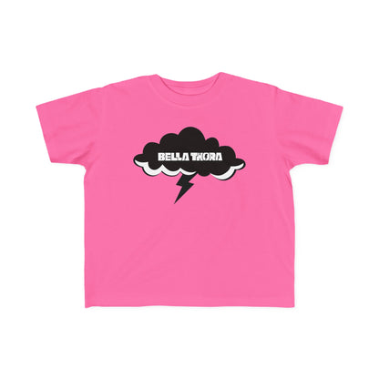 ⚡️ Bella Thora Toddler Tee – Little Storm, Big Style! FRONT Design