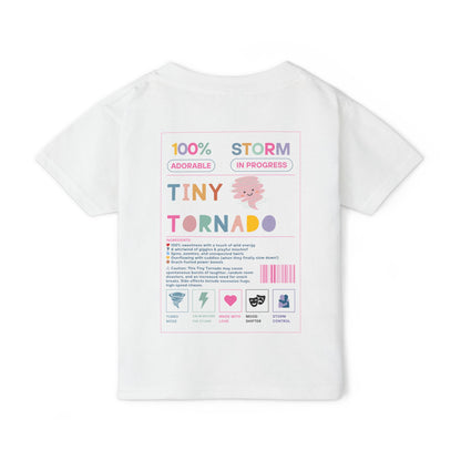 "Tiny Tornado" Toddler Tee – For the Little Whirlwind in Your Life! 🌪️✨