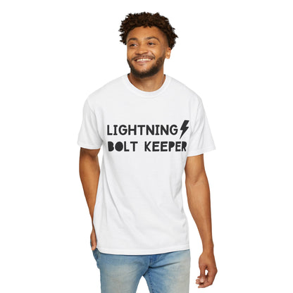 Lightning Bolt Keeper Parent Tee – Powered by Love & Caffeine! ⚡☕