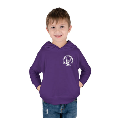 👶 WELCOME TO CHILDHOOD Toddler Pullover Hoodie-Hang Loose!