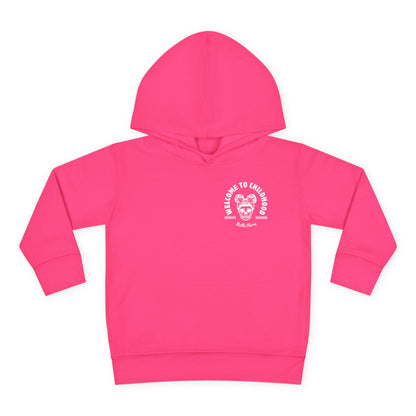 💀🤘 WELCOME TO CHILDHOOD Toddler Hoodie - Screaming 😱. Snacking 🍿. Shenanigans 🎉
