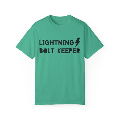 Lightning Bolt Keeper Parent Tee – Powered by Love & Caffeine! ⚡☕