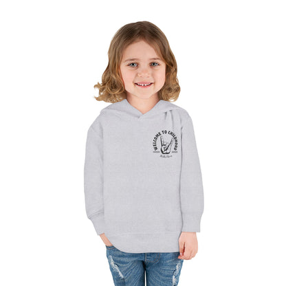 👶 WELCOME TO CHILDHOOD Toddler Pullover Hoodie-Hang Loose!