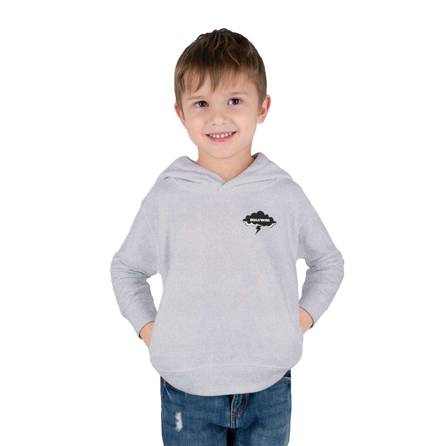 💖 On My Mom’s Last Nerve – Toddler Pullover Hoodie (Pink Flame Edition)