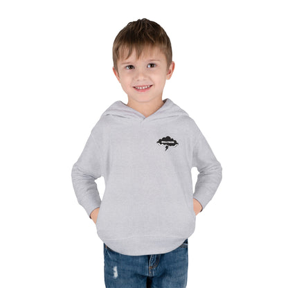 💖 On My Mom’s Last Nerve – Toddler Pullover Hoodie (Pink Flame Edition)