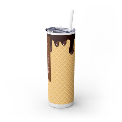 🍫 Choco Drip – Waffle Cone Tumbler 🍫 20oz