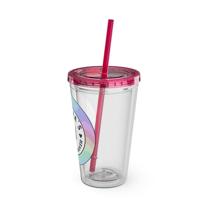 🌈💀 16OZ PASTEL TROUBLE MAKER TUMBLER – SWEET SIPPIN' 💀🌈