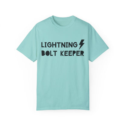 Lightning Bolt Keeper Parent Tee – Powered by Love & Caffeine! ⚡☕