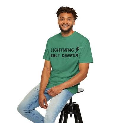 Lightning Bolt Keeper Parent Tee – Powered by Love & Caffeine! ⚡☕