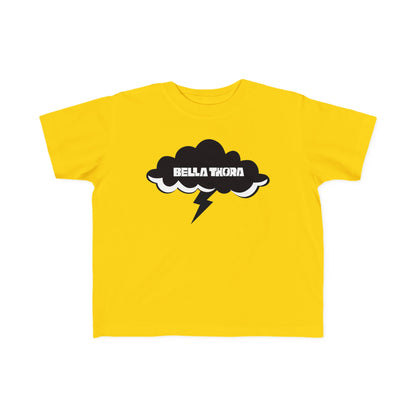 ⚡️ Bella Thora Toddler Tee – Little Storm, Big Style! FRONT Design