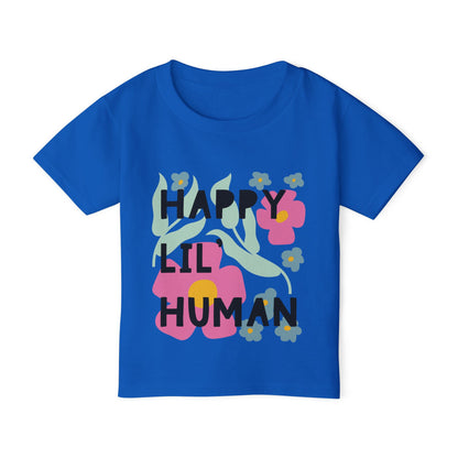 Happy Lil’ Human Toddler Tee – Spreading Smiles & Sunshine! ☀️🌸