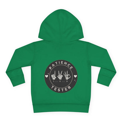 💀 PATIENCE TESTER Hoodie 💀Toddler Pullover Fleece Hoodie