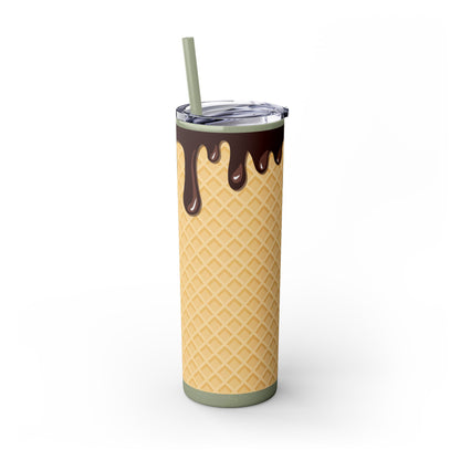 🍫 Choco Drip – Waffle Cone Tumbler 🍫 20oz