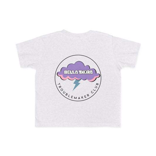 ⚡️ Bella Thora – Troublemaker Club Toddler Tee Design