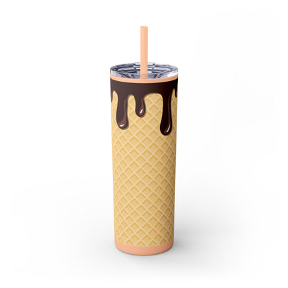 🍫 Choco Drip – Waffle Cone Tumbler 🍫 20oz