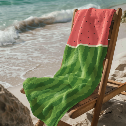 🍉 Seed You at the Shore! 🍉Watermelon Beach Towel! Fun Summer Pool Towel!