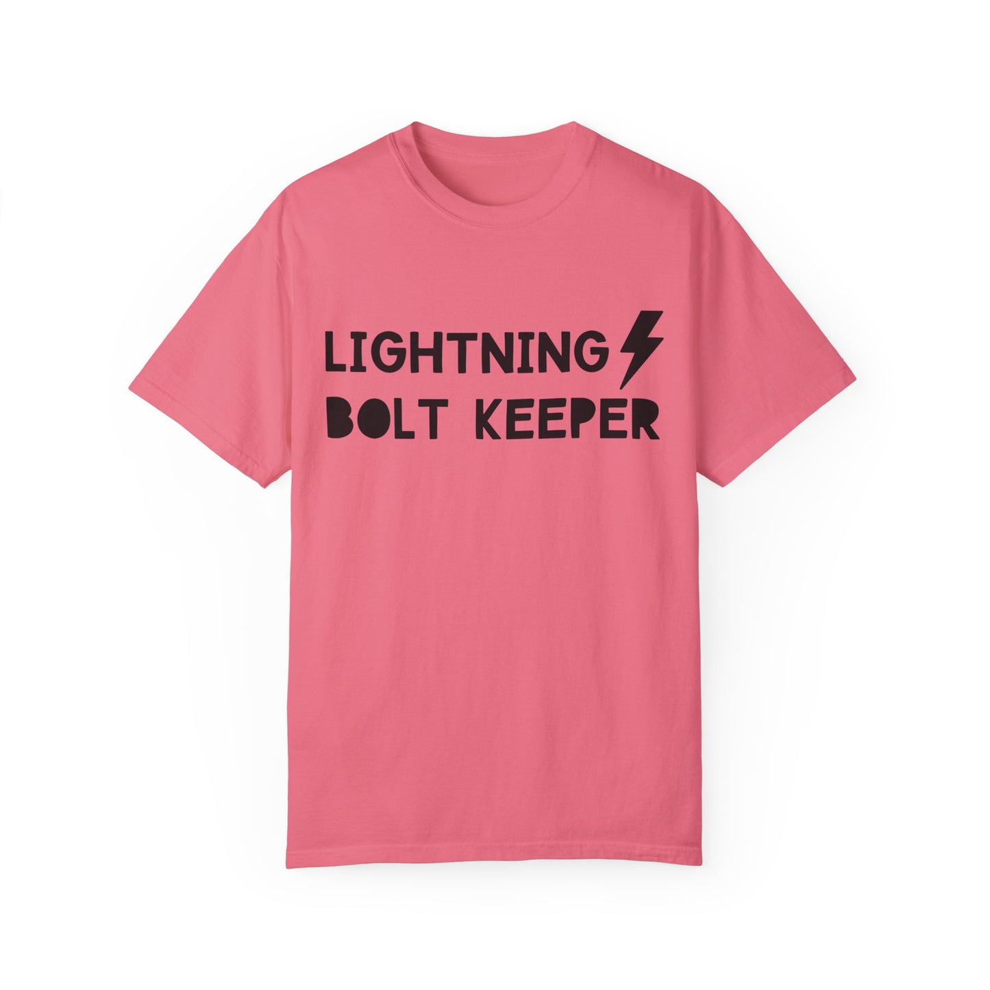 Lightning Bolt Keeper Parent Tee – Powered by Love & Caffeine! ⚡☕