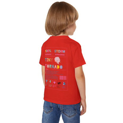 "Tiny Tornado" Toddler Tee – For the Little Whirlwind in Your Life! 🌪️✨