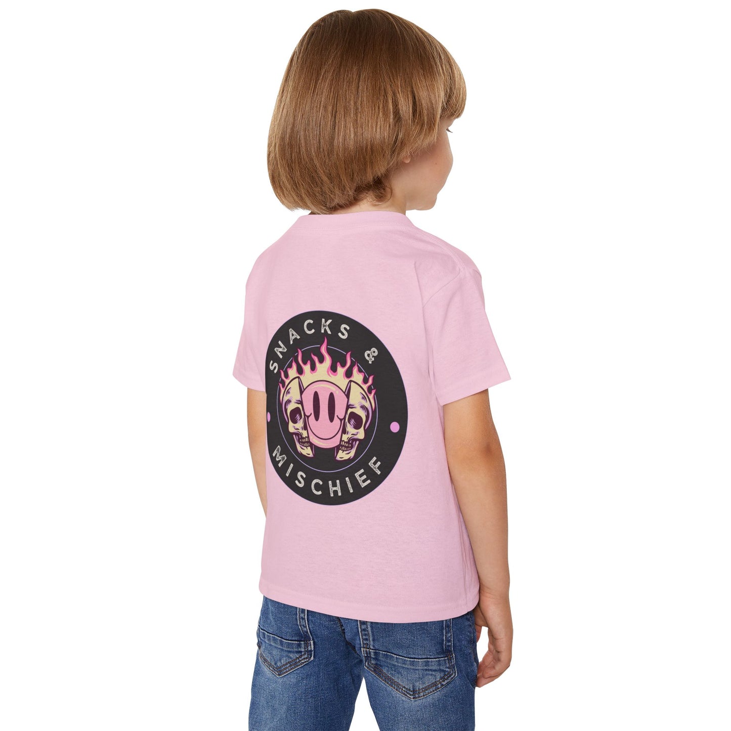 🔥🍩 SNACKS & MISCHIEF – PINK EDITION FOR THE SWEETEST LITTLE RULE-BREAKER! 🍩🔥