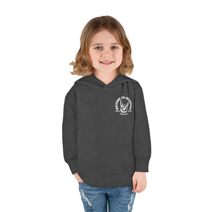 👶 WELCOME TO CHILDHOOD Toddler Pullover Hoodie-Hang Loose!