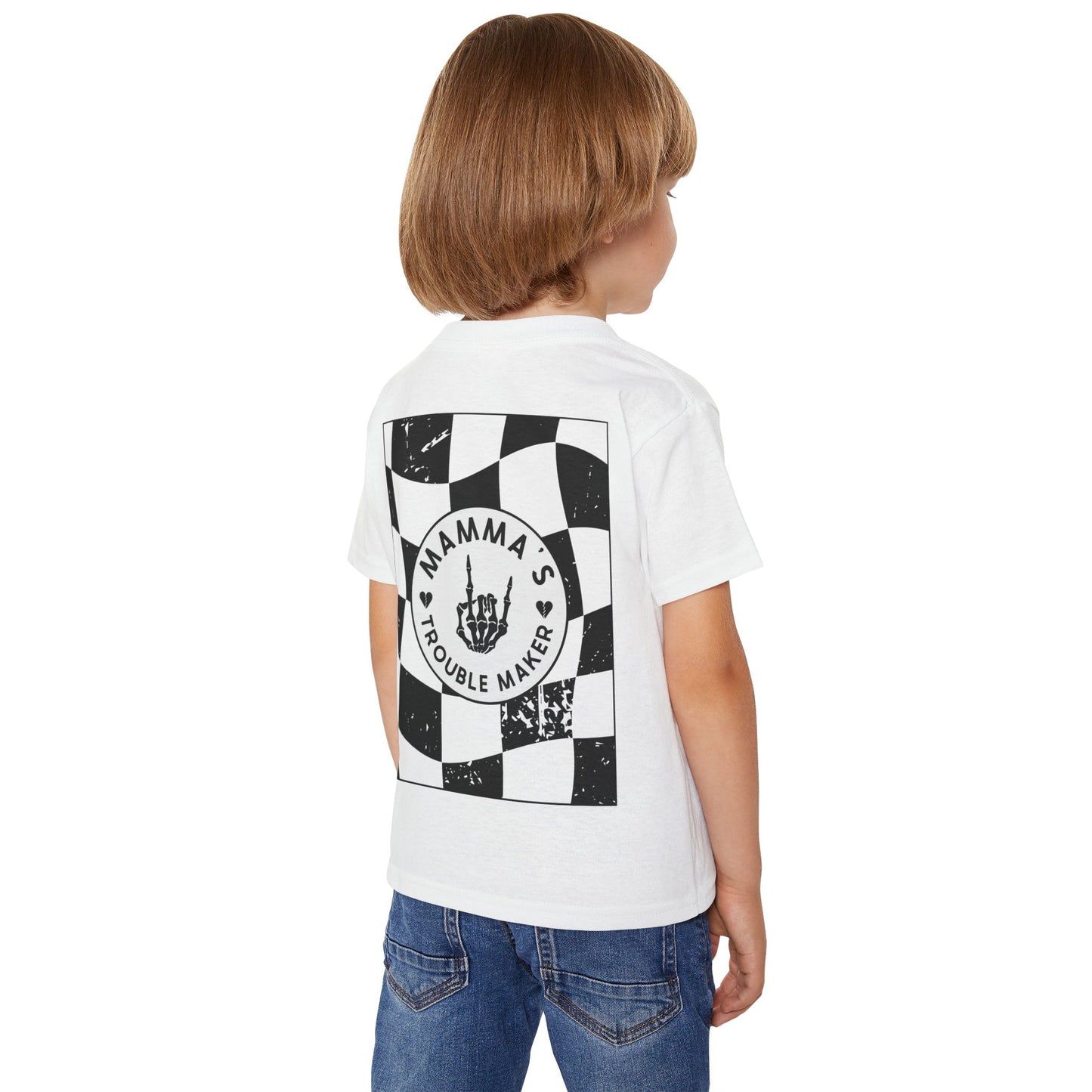 🖤💀 MAMMA’S TROUBLE MAKER – CLASSIC BLACK & WHITE EDITION 💀🖤