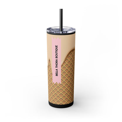 🍦Melt Happens – Ice Cream Cone Skinny Tumbler 🍦20oz