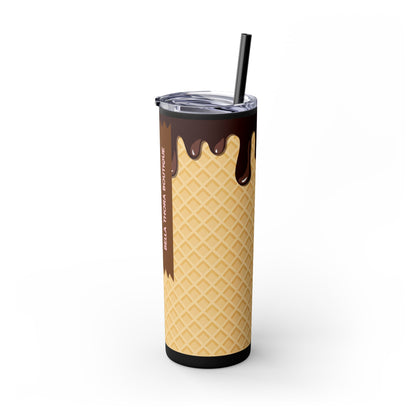 🍫 Choco Drip – Waffle Cone Tumbler 🍫 20oz