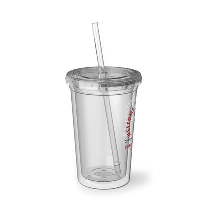 💀 Welcome to Motherhood Tumbler 💀☕ Caffeine? 16oz