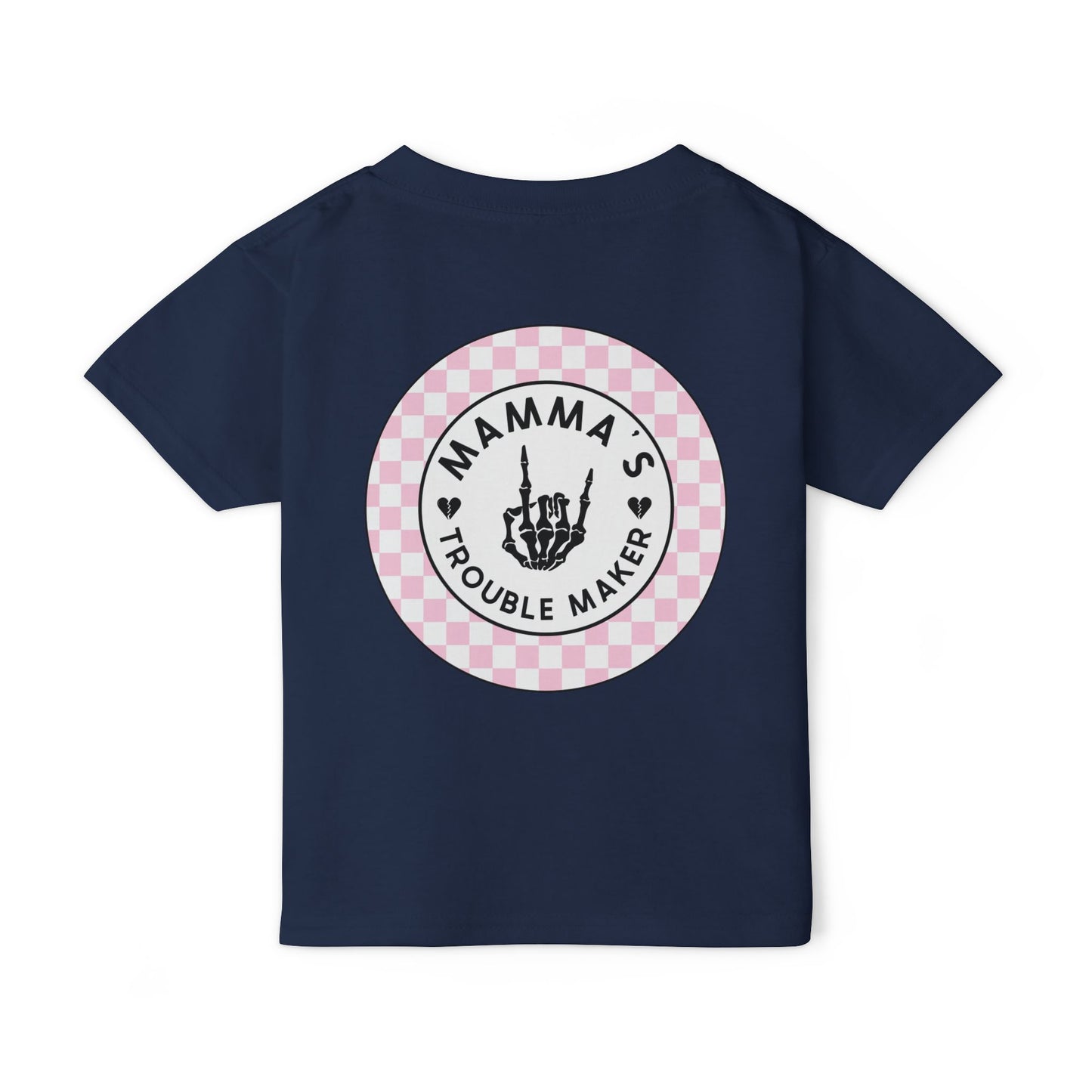 Mamma’s Trouble Maker Toddler Tee – Sweet but Sassy 🍒💀