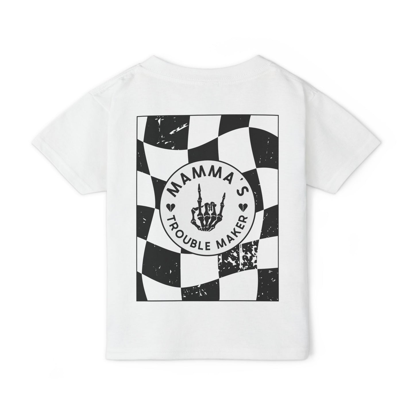 🖤💀 MAMMA’S TROUBLE MAKER – CLASSIC BLACK & WHITE EDITION 💀🖤